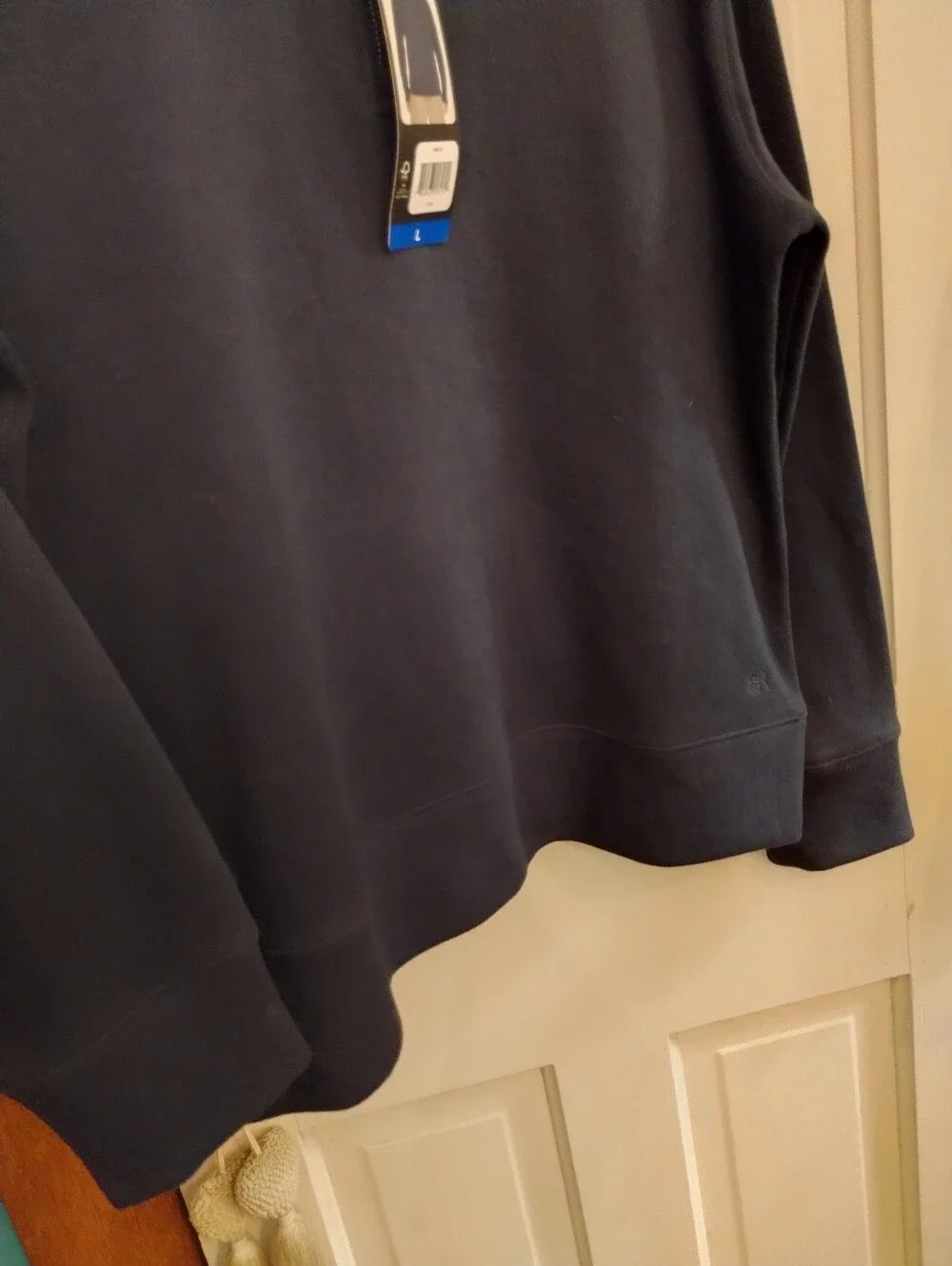 Banana Republic Men’s Dark Navy Zip-Up Pullover